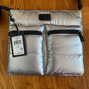 DKNY Silver Crossbody Bag
